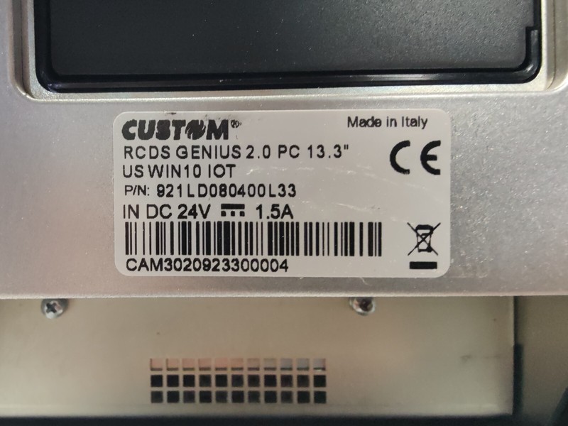 Custom America RCDS Genius 2.0 PC 13.3" POS Computer & Receipt Printer For Parts gallery