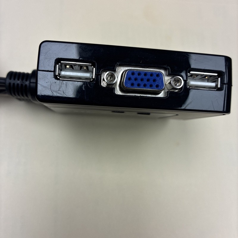 IOGEAR 2-Port USB KVM Switch with Cables and Remote, GCS22U gallery