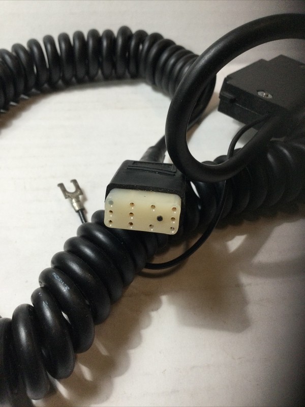 NCR 020-0040-000D Cash Register Control Cable Black 10 Pin Connection NOS gallery