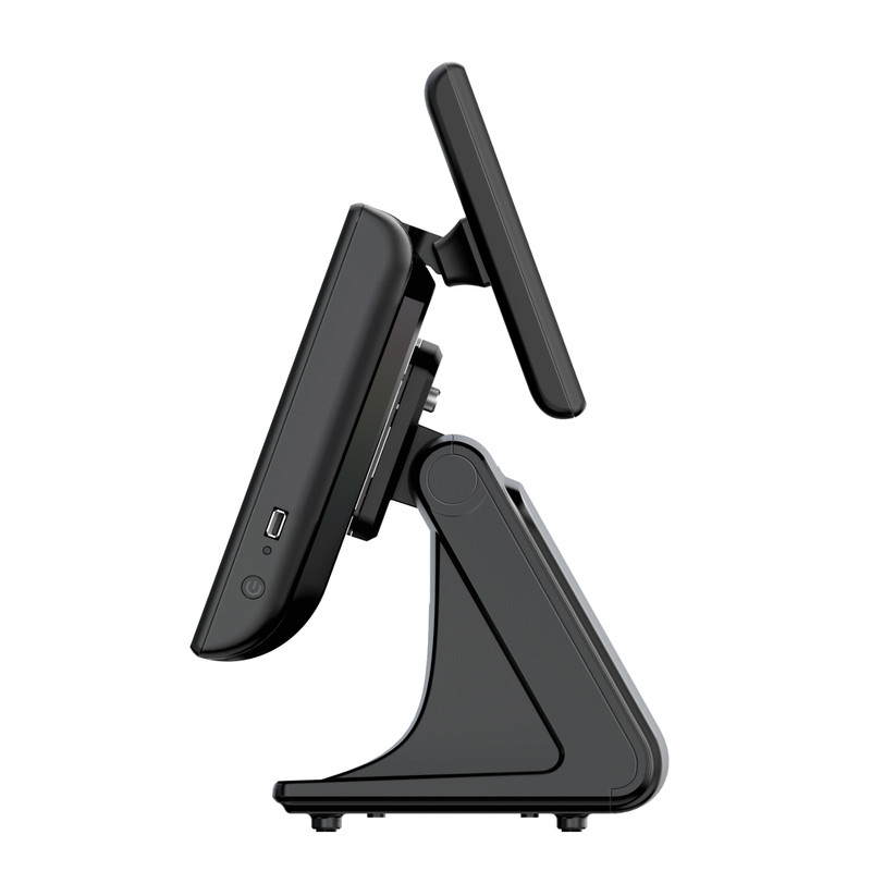 15.6" Dual Screen POS System, Cash Register Machine with Touch Screen & Win10pro gallery
