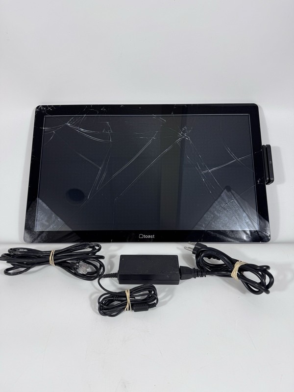 TOAST ELO 22″ ESY22i1B I-Series Touch Screen All-in-one Computer CRACKED | READ