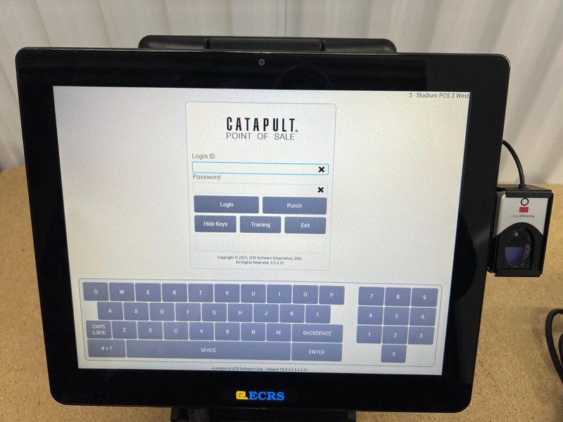 ECRS Freedom Panel, Touchscreen Point of Sales ,Biometric Scanning & PoweredUSB gallery