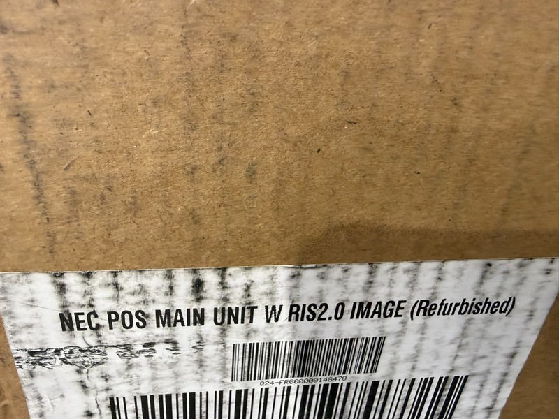 NEC POS Main Unit with RIS2.0 Image N9810-055BOBB 2-Screen POS System in Box gallery
