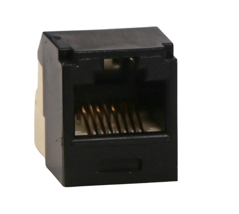 Panduit Mini-Com TX-5 Module T568A/B Wiring Scheme, RJ45, Category 5e, Box of 10 gallery