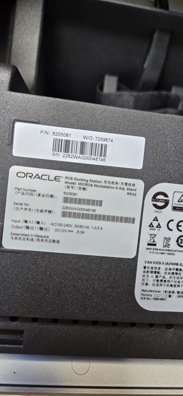 Micros Oracle WORKSTATION 6 POS Terminal With WIN8 + Stand + Epson M188B gallery