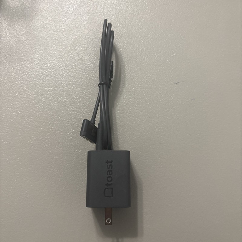 Genuine OEM Toast Flex POS Go 3 Handheld Charger Charging Cable w/ USB Adapter