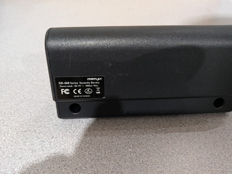 Posiflex SD460 Magnetic Stripe Reader for Series Ks7215 Black No Fingerprint