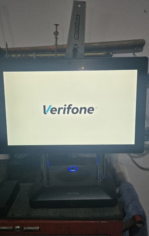 Verifone C18 POS System w/ Display Stand & AC Adapter PWRLT 20016-01-A