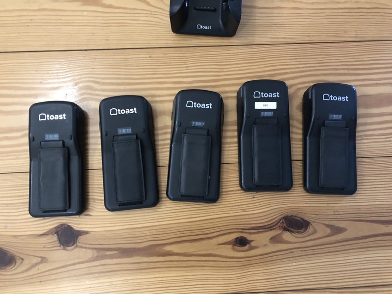 LOT(5) Toast Flex POS Go 2 Handheld Tablet Mobile Computer w/ Charging Dock gallery