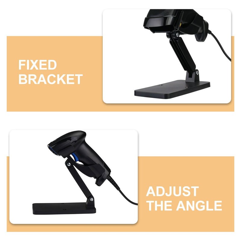 Mall Scanner Holder Supermarket Supplies Handheld Bracket Barcode Scanning Tool gallery