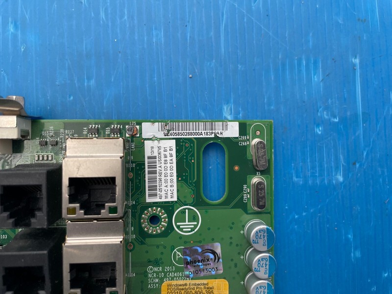 NCR System Board Motherboard P1535 497-0502281 NCR-10 CAD4061 gallery