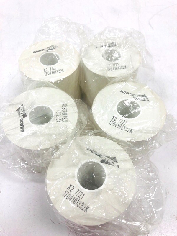 LOT OF 5 MaxStick X2 International Adhesive Labels 80mm x 170' MS318170X2 gallery