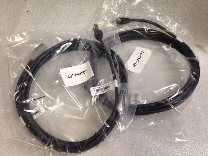 Lot Of 2 New NCR 497-0445077 USB Powered Control Cable