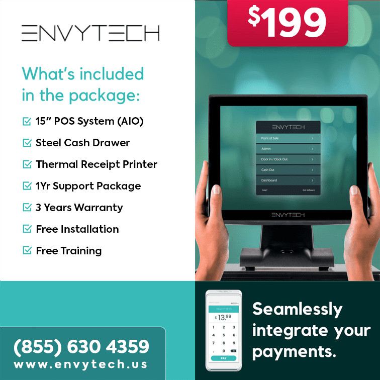 New 15″ POS Cash Register Till System For Pet Stores & Veterinary Clinics