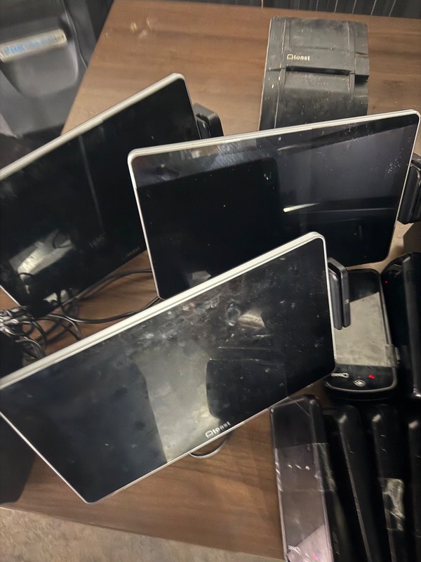 Multi Station Toast POS System Touchscreen Terminal,Card Reader&Tap,Printer C-18 gallery