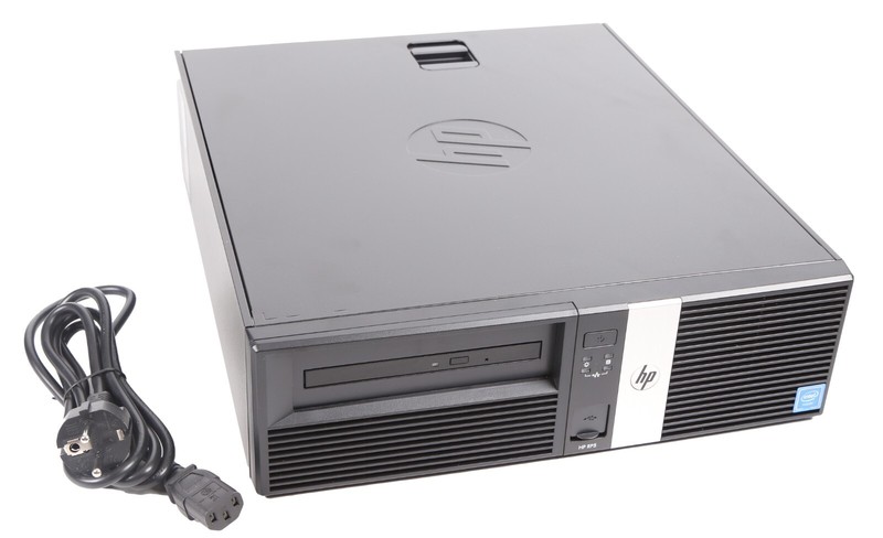 HP rp5810 Retail System; Celeron G1820 2.7GHz, 4GB Memory, 128GB SATA SSD, DVD-R