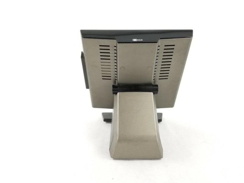 NCR P1230-0032-BA Intel Atom D2560 2GHz 4GB RAM Crack in Screen No AC Adapter. gallery