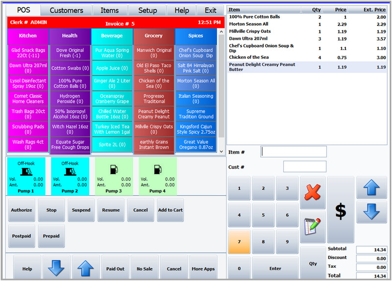 Diadem Reveal POS System - Retail, Grocery, Food (No Monthly Fee!) gallery