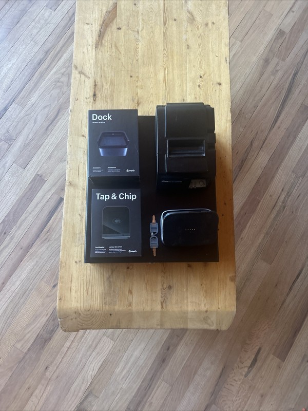 COMPLETE SHOPIFY POS SYSTEM- $750 – Mostly Closed Boxes .