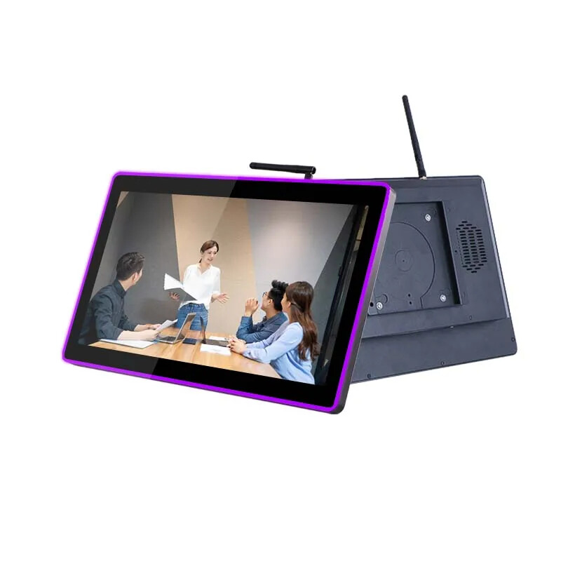 POS Terminal Interactive Touch Screen Android 11 Tablet with LED Light and POE gallery