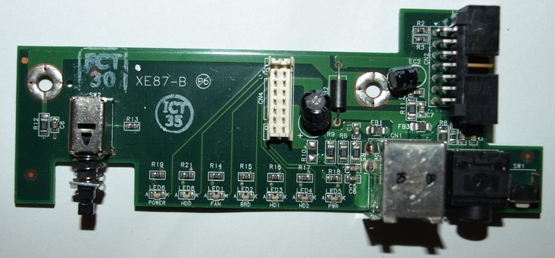 IBM SUREPOS 700 4800 F43/FX3/EF3 & 4900 x75 OPERATOR PANEL CARD FRU P/N: 54Y3958