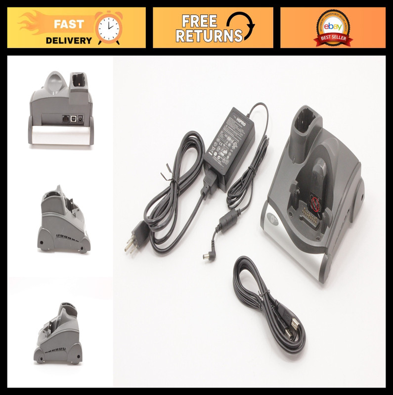 Cradle Kit with Power Supply, AC Line Cord & USB Cable for Mobile Devices