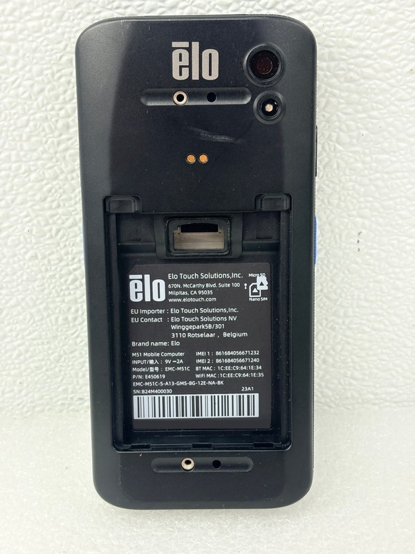 FOR PARTS | Elo EMC-M51C / E450619 Rugged Mobile - Portable Handheld Computer gallery