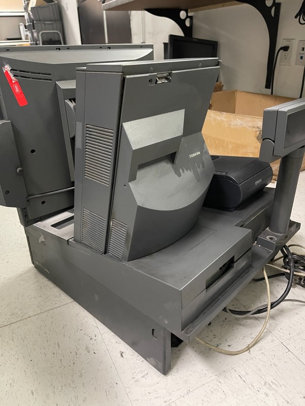TOSHIBA DPS-300AB-80A POS w/ Epson TM-T88V Model: M244A and see details gallery