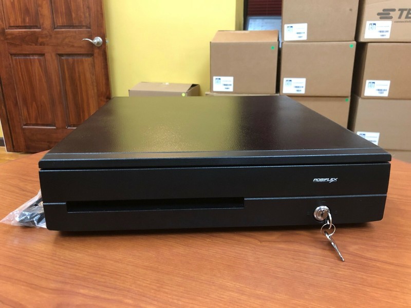 Posiflex CR-6310B POS Cash Drawer Link with Epson, Star Thermal Printer