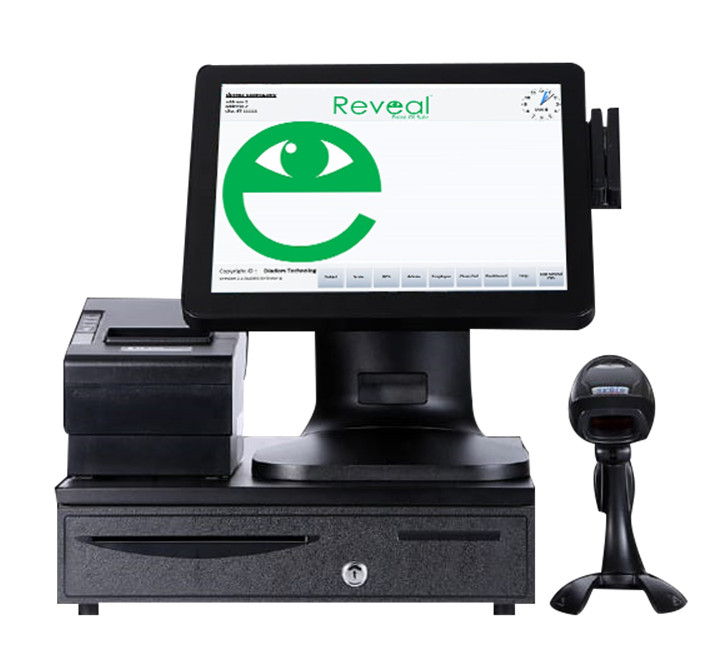 Diadem Reveal POS System – Retail, Grocery, Food (No Monthly Fee!)