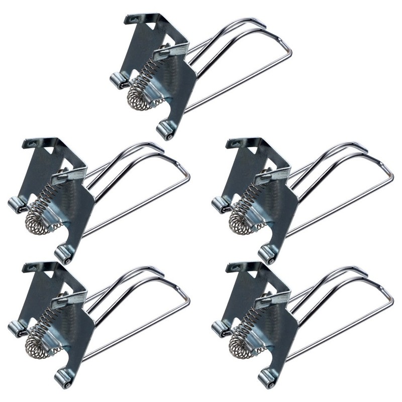 5pcs Cashier Drawer Insert Clips Spring Loaded Cash Register Money Clips gallery