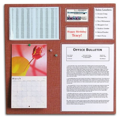 StoreSMART Peel & Stick Pocket 6" x 9.5" Open Short Side 25-Pack Clear Vinyl gallery