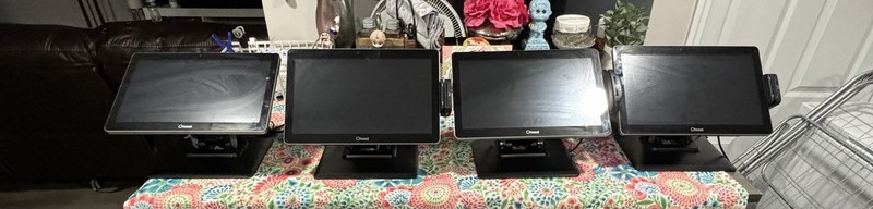 Toast POS Systems 4 Touchscreen Terminal, 4 Handheld System, 7 Printers, 2 POS