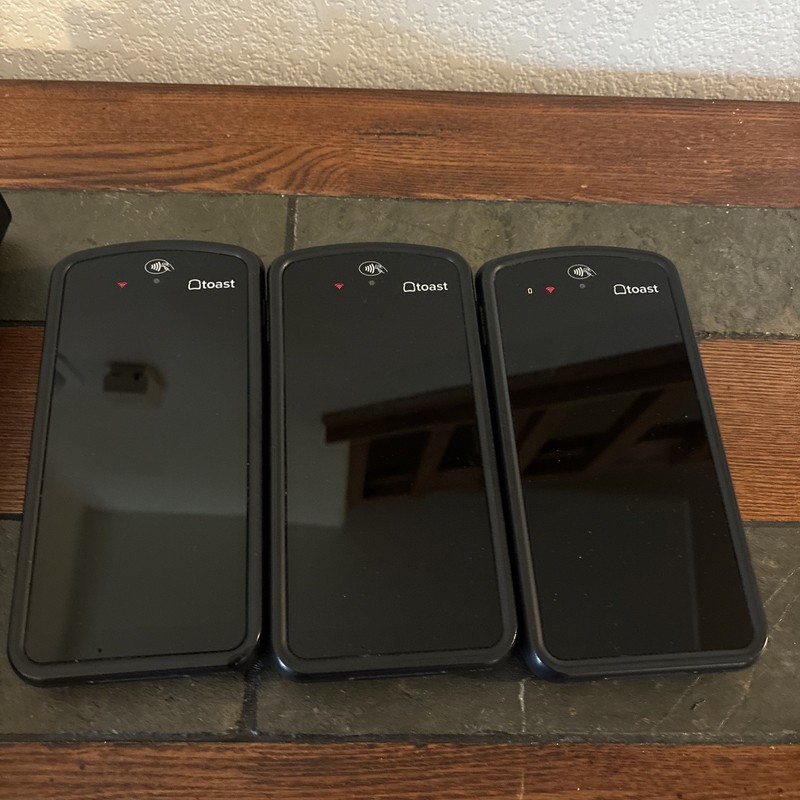 3 Toast Flex POS Go 2 Handheld Tablet Mobile Computer Device TG200 With Dock gallery