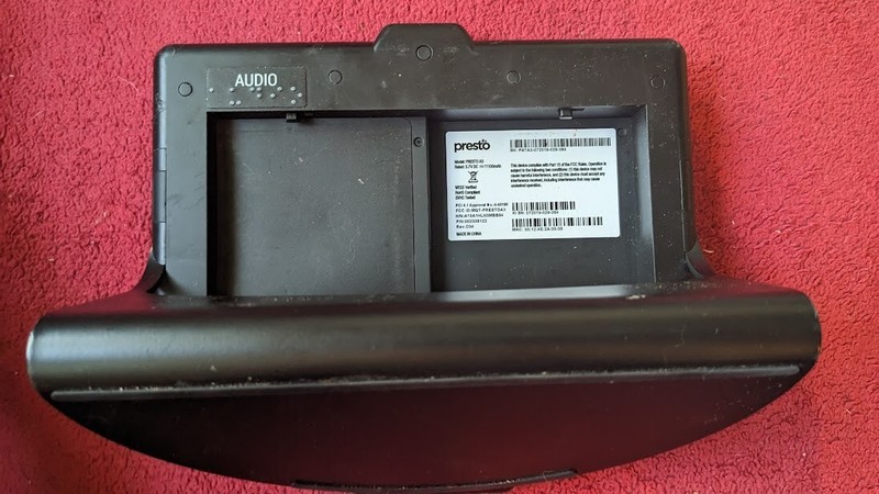 LOT OF 2 ELACARTE 2308122 PRESTO A3 POINT-OF-SALE POS SYSTEMS WITH STANDS gallery