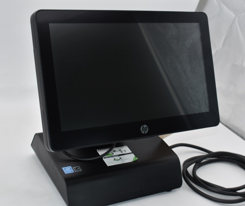 HP RP2 2030 POS Terminal Pent J2900 2.41GHz 8GB 256GB SSD WIN10 + Stand PWR CORD