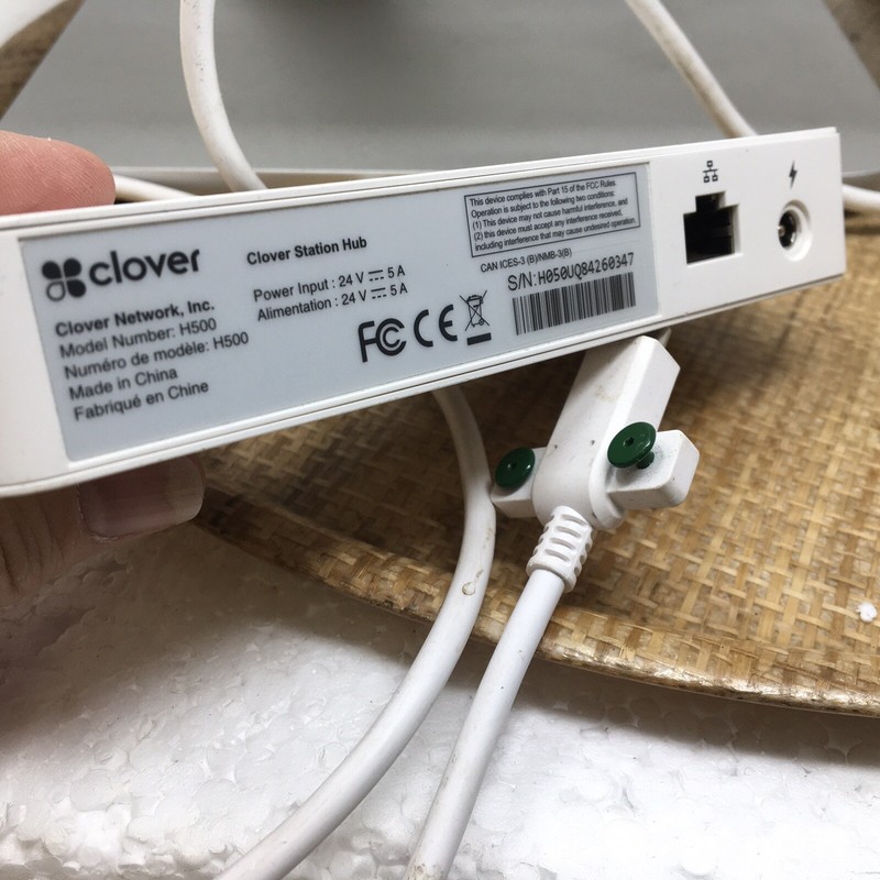 READ - Clover C500 H500 P550 Station POS Point of Sale System No Power Supply gallery