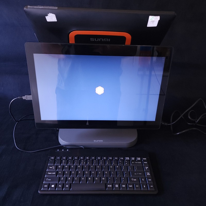 Sunmi T3523 T2 Lite Dual 15.6″ Touch Display POS System Android w/ Keyboard