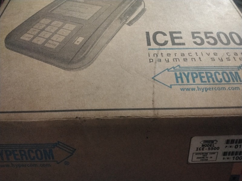 POS HYPERCOM ICE 5500 gallery
