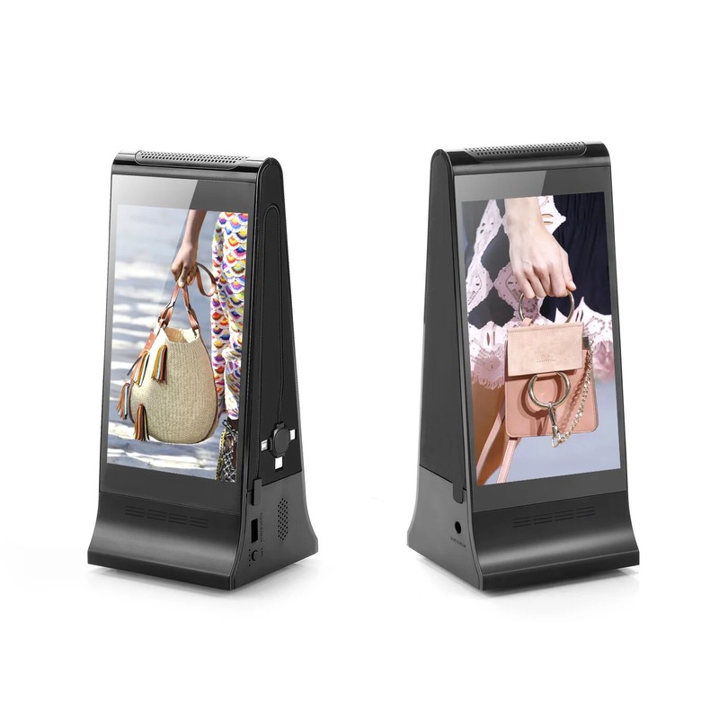 Hot Sale WIFI and Cloud Server Function 7 Inch Digital Signage Table Talker gallery