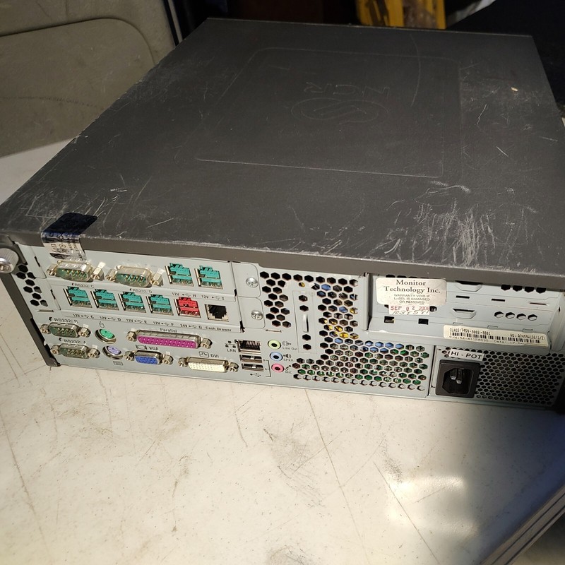 NCR REALPOS REGISTER TERMINAL 7459-9002-8801 EBOX 80XRT gallery