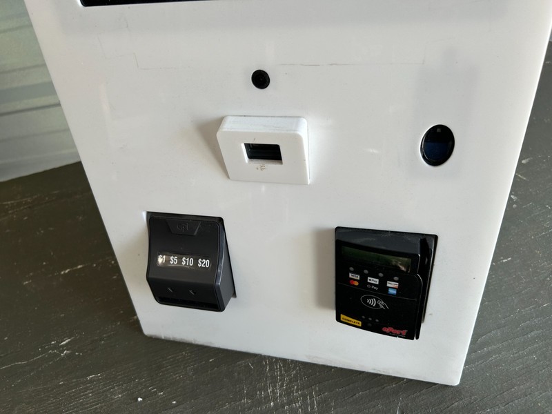 Self Checkout POS Kiosk PARLEVEL MICRO MARKET MAX 21" Touchscreen Scanner Card.. gallery