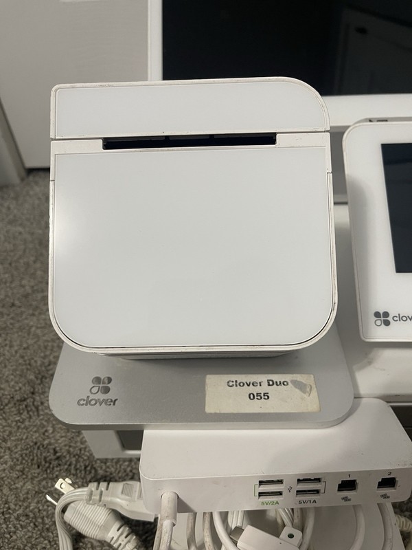 Clover Pro POS System Display S503, Printer P500, Cash Box, Card C503 LOCKED B gallery
