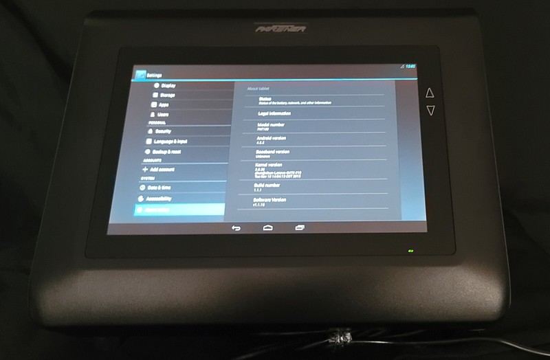 PARTNER TECH PAT-100 ALL-IN-ONE ANDROID POS TERMINAL *TESTED* gallery