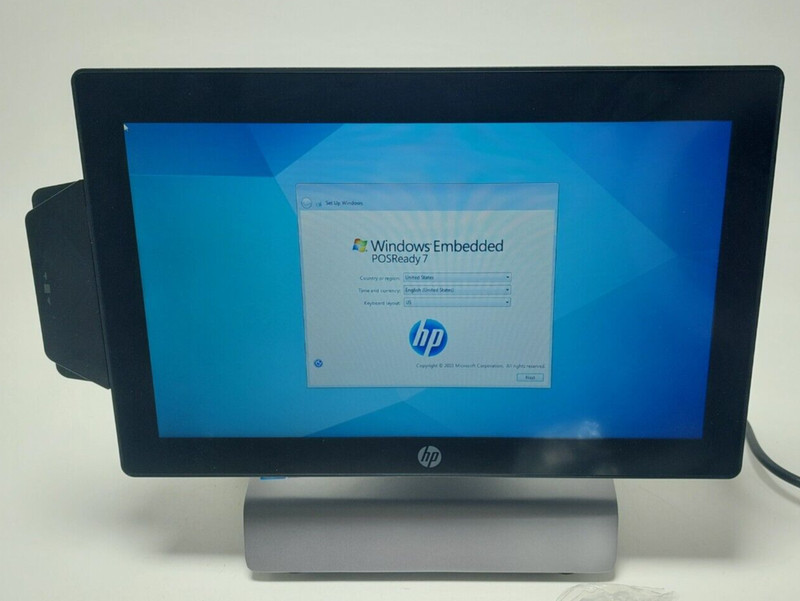 NEW HP RP9 G1 Retail System 9015 - WIN POS 7  W/ Card Reader & Flippable Screen gallery