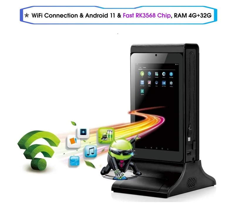 4G RAM 32 Storage Full View Dual Touch Screen Advertising Digital Signage gallery