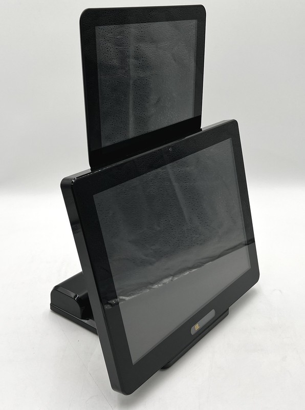 ECRS Freedom Panel Touchscreen POS w/ Small Screen Attached *No OS or HDD/SSD*