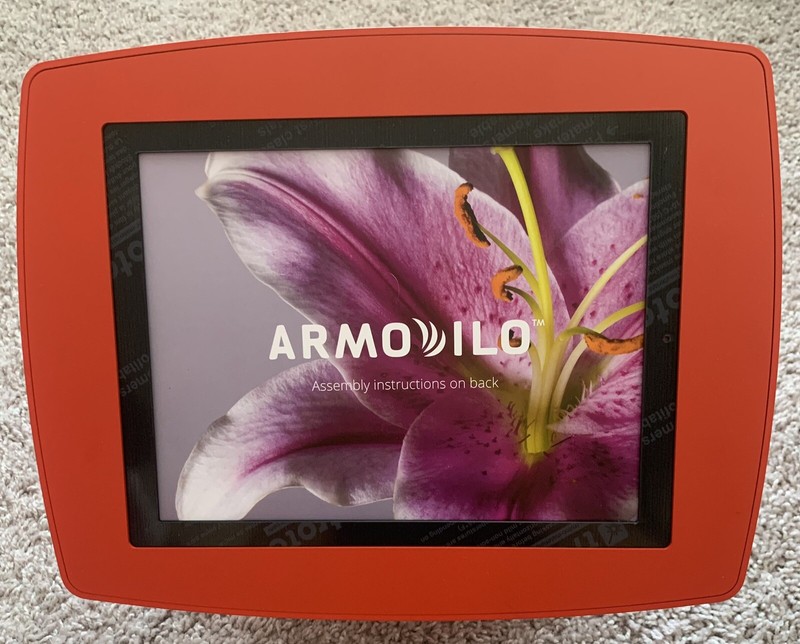 Armodilo Original Sphere Point of Sale Housing - IPad or Android Tablet - Red