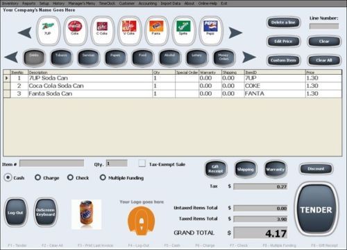 Low price Full POS all-in-one Point of Sale System Combo Kit Retail Store BEST gallery
