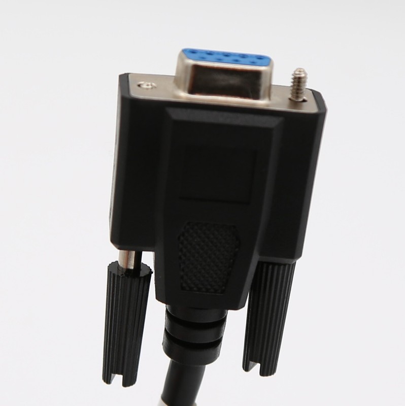 Box of 10 46N2002, VGA Cables; Male to Female, 9-Pin, 1ft, (New) gallery